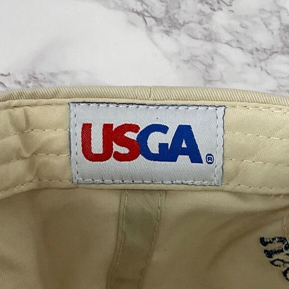 US Open 2006 Winged Foot Khaki USGA Member Adjustable Golf Hat Cap - Picture 6 of 7